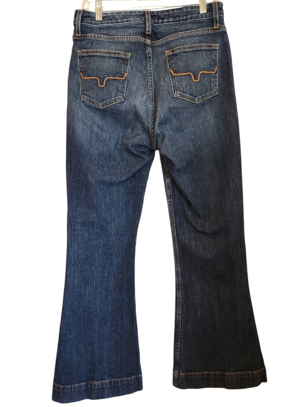 Kimes Ranch Jennifer High Rise Flare Trouser Jeans Faded Dark Wash Size 8/30 - Picture 2 of 11